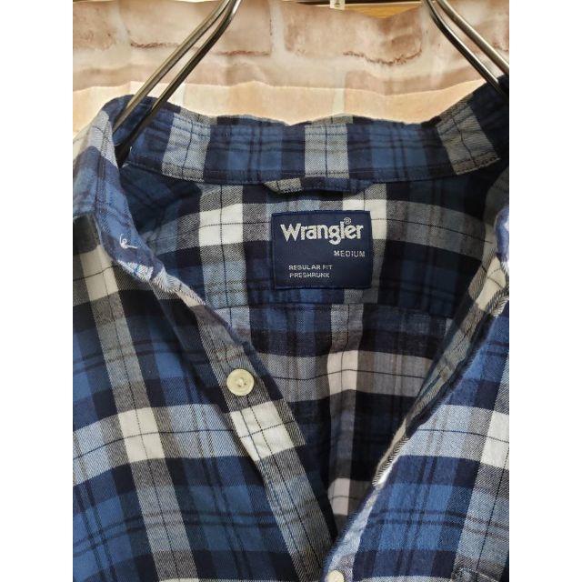 Wrangler(ラングラー)の古着 【美品】Wrangler ラングラー チェックシャツ メンズのトップス(シャツ)の商品写真