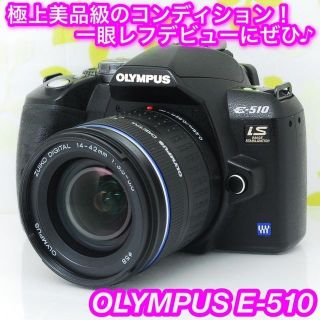 オリンパス(OLYMPUS)の★可愛くて軽くて扱いやすい！カメラ女子オススメ♪☆オリンパス E-510★(デジタル一眼)