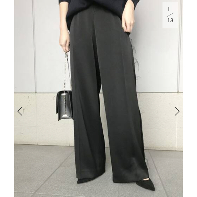 L'Appartement DEUXIEME CLASSE - AP STUDIO Satin easy パンツ◆