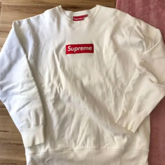 supreme  Box Logoトレーナー   ホワイト