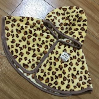 値下げ★新品☆ベビー服 ポンチョ (60.70.80サイズ) ヒョウ柄 (カーディガン/ボレロ)