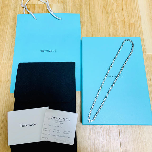 Tiffany & Co. - Tiffany & co Tチェーンネックレス　51cm