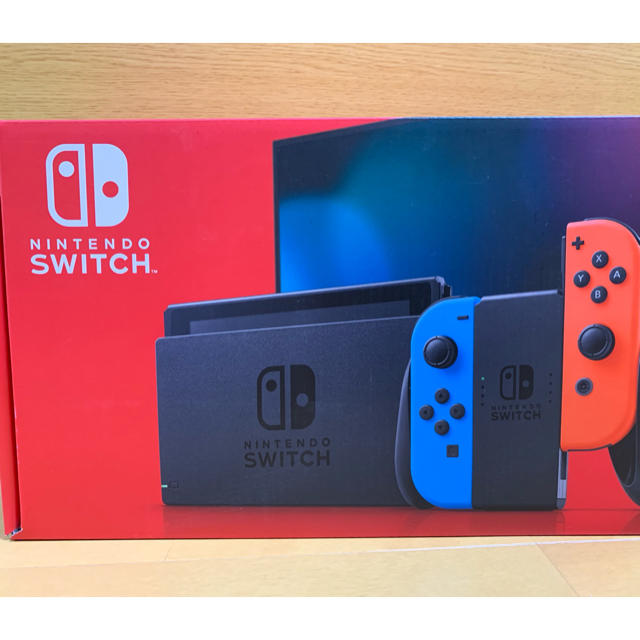 状態新品新型 Nintendo Switch ネオンブルー/ネオンレッド 4台