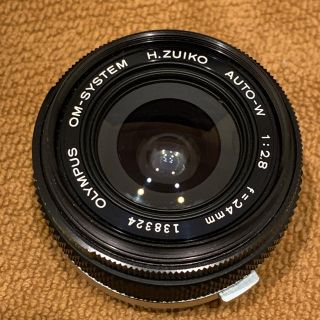 オリンパス(OLYMPUS)のクルム様専用 オリンパス H.ZUIKO AUTO-W 24mm 広角レンズ(レンズ(単焦点))