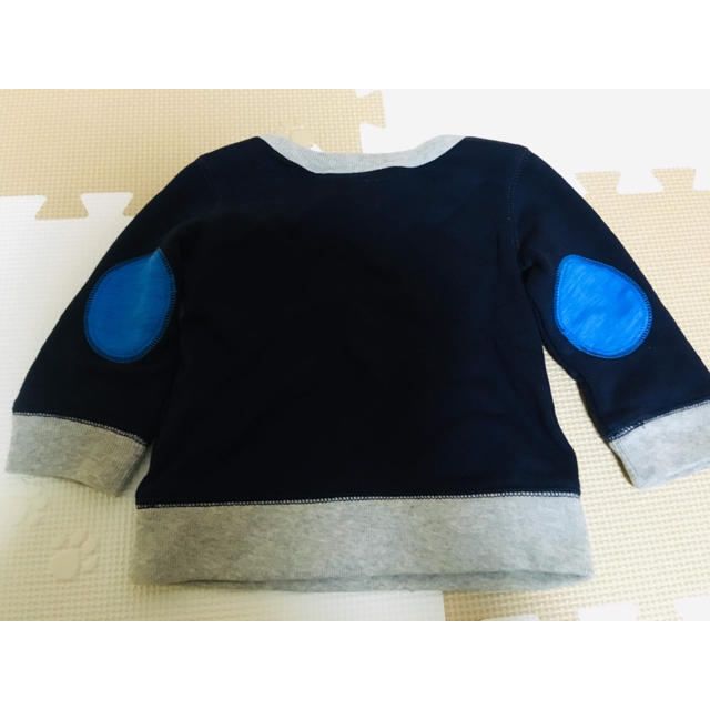 babyGAP(ベビーギャップ)のBaby GAP☆トレーナー 70 黒 キッズ/ベビー/マタニティのベビー服(~85cm)(トレーナー)の商品写真