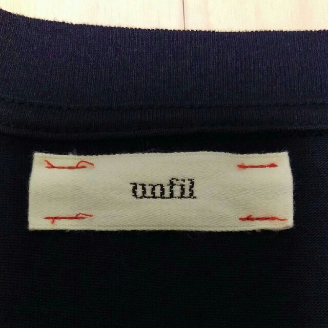 1LDK SELECT(ワンエルディーケーセレクト)のunfil ビッグTシャツ メンズのトップス(Tシャツ/カットソー(半袖/袖なし))の商品写真