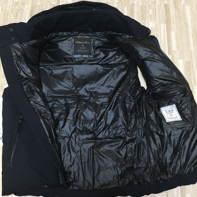 nano・universe - 極美品☆ナノユニバース 18AW西川ダウン ウールG2