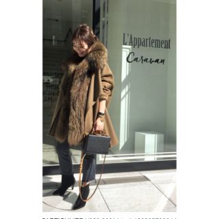 アパルトモンドゥーズィエムクラス(L'Appartement DEUXIEME CLASSE)のご専用です！美品☆ HOTEL PARTICULIER FUR コート(毛皮/ファーコート)