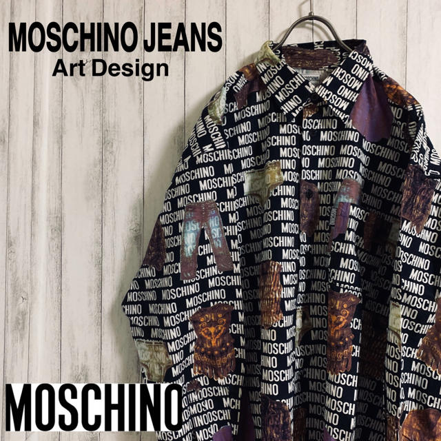 MOSCHINO(モスキーノ)の古着　MOSCHINO JEANS シャツ メンズのトップス(シャツ)の商品写真