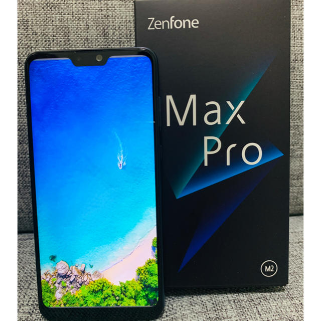 ZenFone Max Pro（M2）ミッドナイトブルー 64GB SIMフリー