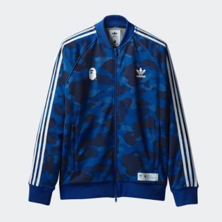 アベイシングエイプ(A BATHING APE)のBAPE TRACK TOP adidas A BATHING APE Sサイズ(ジャージ)