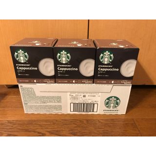 スターバックスコーヒー(Starbucks Coffee)の③スターバックス カプチーノ ネスカフェ ドルチェグスト 1箱(6杯分）6個(コーヒー)