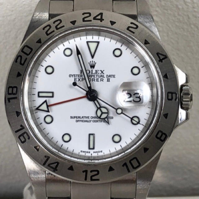 ROLEX　ロレックス　エクスプローラーⅡ　16570　Y番　自動巻