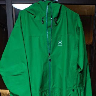 ホグロフス(Haglofs)のHOGLOFS ホグロフス　レインジャケット Mサイズ(登山用品)