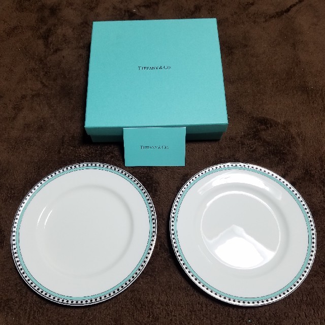 Tiffany & Co.(ティファニー)のTiffany& Co. ペアプレート インテリア/住まい/日用品のキッチン/食器(食器)の商品写真