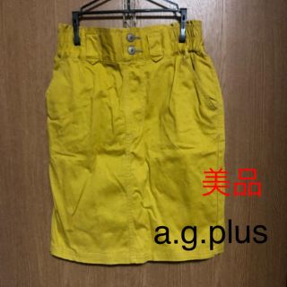 エージープラス(a.g.plus)の【美品】a.g.plus タイトスカート(ひざ丈スカート)