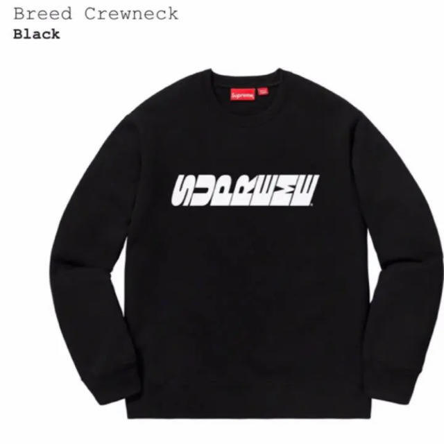 【新品L】Supreme Breed Crewneck 黒