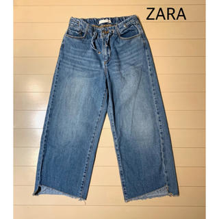 ザラキッズ(ZARA KIDS)のZARA Girls ワイドデニムパンツ 140cm(パンツ/スパッツ)