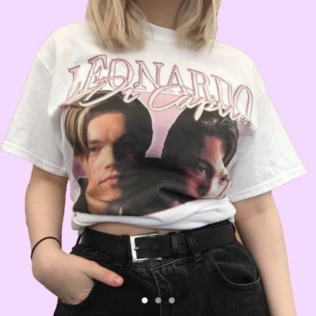 Homage Tee タグ付レオナルドディカプリオ メンズのトップス(Tシャツ/カットソー(半袖/袖なし))の商品写真
