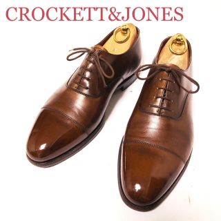 クロケットアンドジョーンズ(Crockett&Jones)の116.CROCKETT&JONES KENT ケント　ストレートチップ　7.5(ドレス/ビジネス)