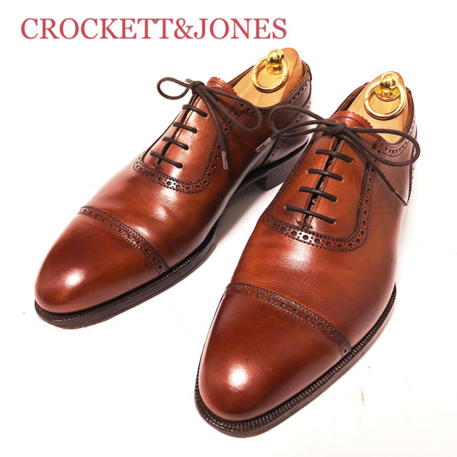 Crockett&Jones(クロケットアンドジョーンズ)の115. CROCKETT&JONES ハンドグレード　ALBANY 5 1/2 メンズの靴/シューズ(ドレス/ビジネス)の商品写真