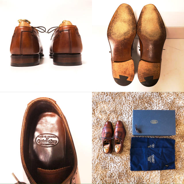 Crockett&Jones(クロケットアンドジョーンズ)の115. CROCKETT&JONES ハンドグレード　ALBANY 5 1/2 メンズの靴/シューズ(ドレス/ビジネス)の商品写真