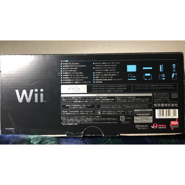 Wii 黒 ソフト6本付 1