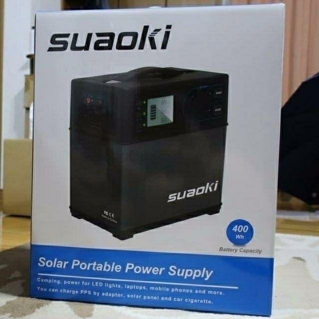 ポータブル電源 suaoki PS5B 120000mAh/400Wh 対策品 の通販 by よしよし's shop｜ラクマ