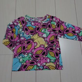 ヒステリックミニ(HYSTERIC MINI)のテディミニ☆Fancy☆ロンＴ☆100cm(Tシャツ/カットソー)