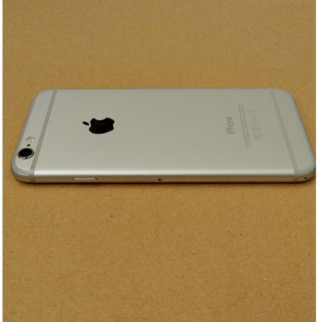 iPhone(アイフォーン)のiPhone6  silver  16GB  softbank スマホ/家電/カメラのスマートフォン/携帯電話(スマートフォン本体)の商品写真