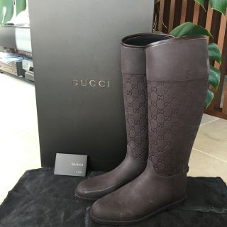 グッチ(Gucci)のGUCCIレインブーツ 正規品です。(レインブーツ/長靴)