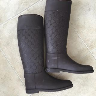 Gucci - GUCCIレインブーツ 正規品です。の通販 by ハッピー's shop