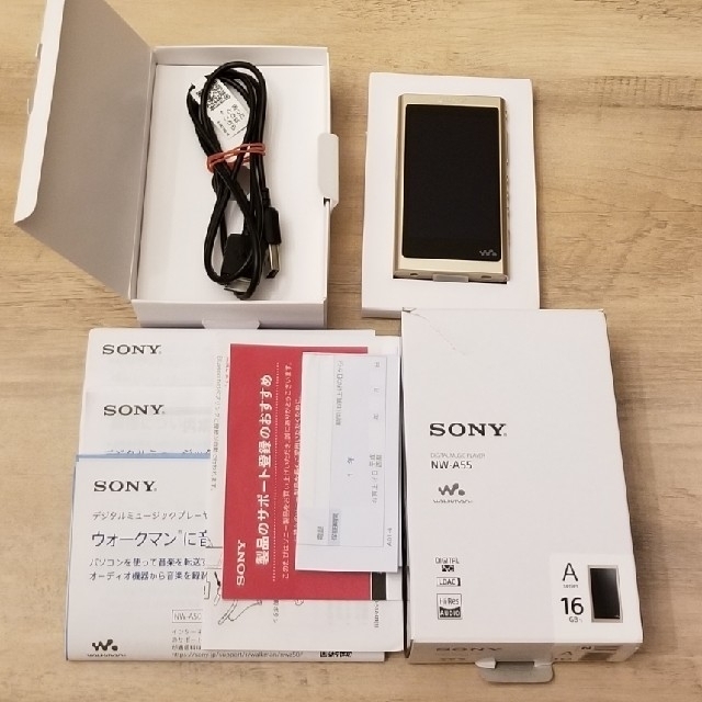 Sony  ウォークマン　NW-A55  ベールゴールド