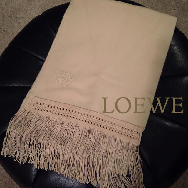 LOEWE - LOEWE レアなカシミアマフラーの通販 by Aurora's place｜ロエベならラクマ