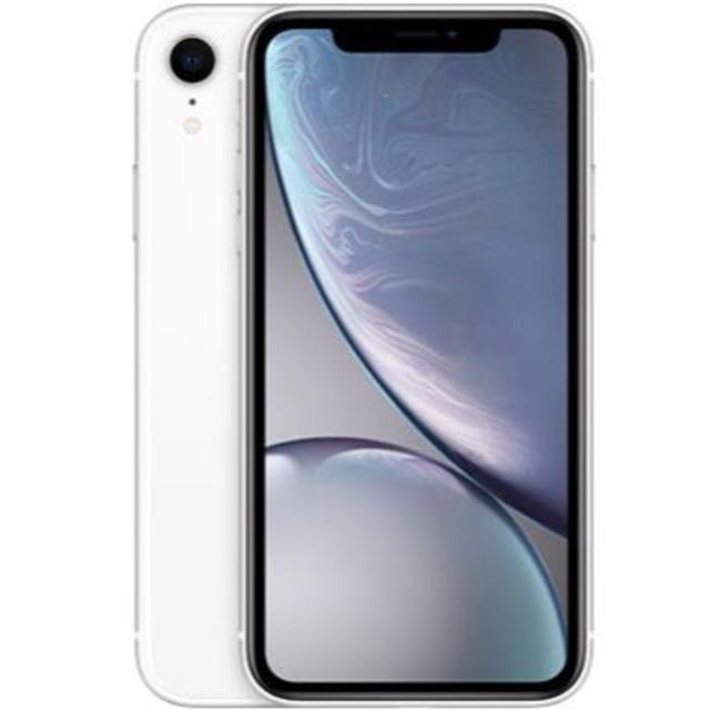 高い品質 simフリー 64GB XR iPhone - Apple 新品未使用 白 W