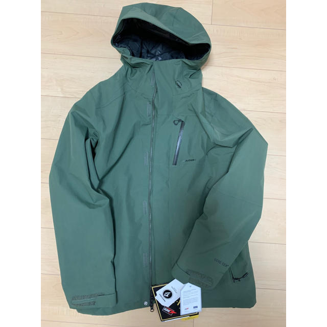 volcom - 【新品】VOLCOM GORE-TEX JACKET ボルコム M カーキの通販 by ...