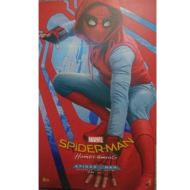 □【完売品】ホットトイズ スパイダーマン ホームメイドスーツ ホームカミング