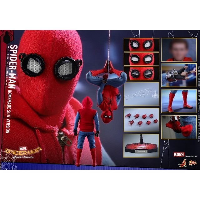 □【完売品】ホットトイズ スパイダーマン ホームメイドスーツ ホームカミング 3