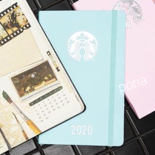 スターバックスコーヒー(Starbucks Coffee)の海外スタバ&モレスキン♡2020手帳/プランナー(ミント)シンガポール限定(カレンダー/スケジュール)