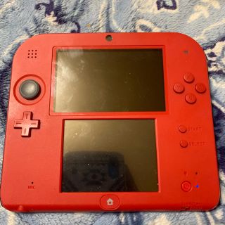 ニンテンドー2DS(ニンテンドー2DS)の任天堂2ds カラー、レッド。(携帯用ゲーム機本体)