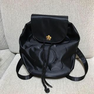 マリークヮント(MARY QUANT)のMARYQUANT黒リュック(リュック/バックパック)