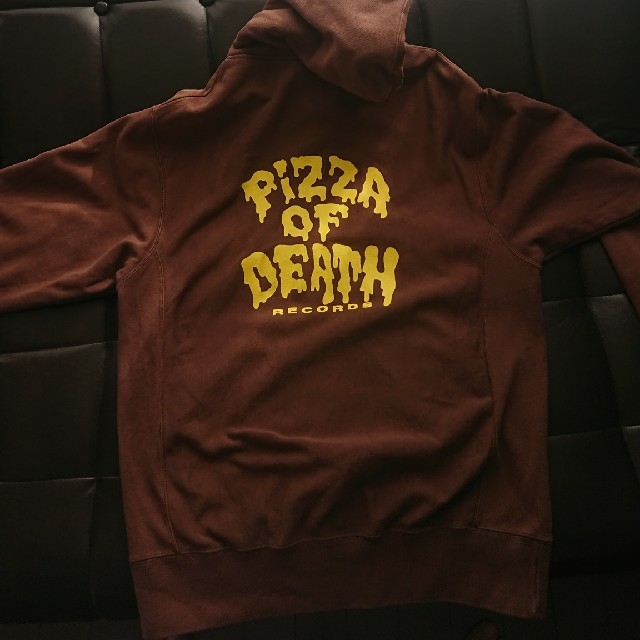 HIGH!STANDARD(ハイスタンダード)のpizza of death パーカー Ｌサイズ エンタメ/ホビーのタレントグッズ(ミュージシャン)の商品写真