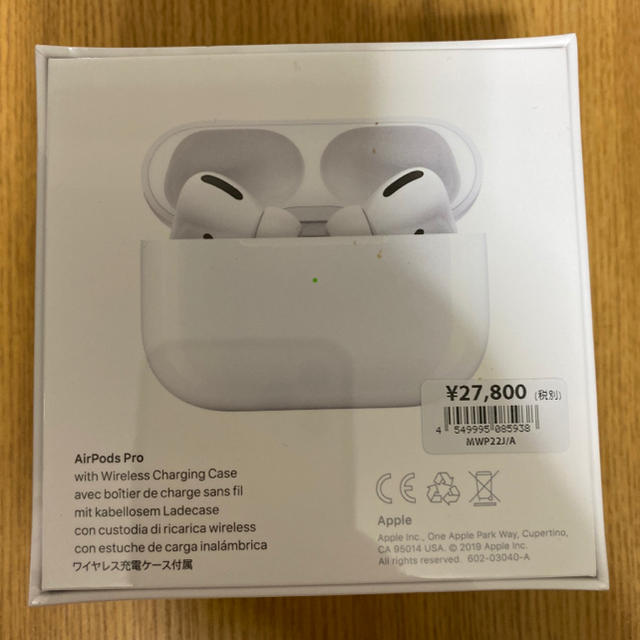 値下【新品未開封】AirPods Pro MWP22J/A B | aosacoffee.com