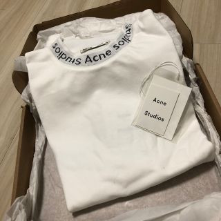 アクネ(ACNE)のAcne Studios Navid Tシャツ XL アクネ ネック ロゴ(Tシャツ/カットソー(半袖/袖なし))