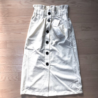 グレイル(GRL)のGRL コーデュロイ ボタン スカート(ロングスカート)