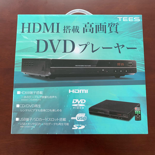DVDプレーヤー スマホ/家電/カメラのテレビ/映像機器(DVDプレーヤー)の商品写真