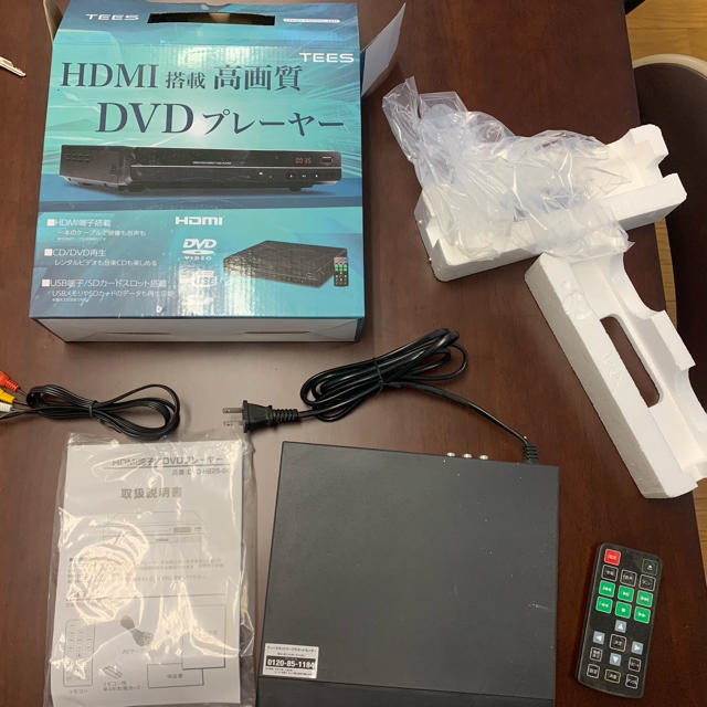 DVDプレーヤー スマホ/家電/カメラのテレビ/映像機器(DVDプレーヤー)の商品写真