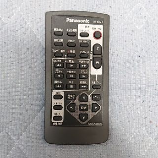 パナソニック(Panasonic)のPanasonic/ビデオカメラ様リモコン/中古品(ビデオカメラ)