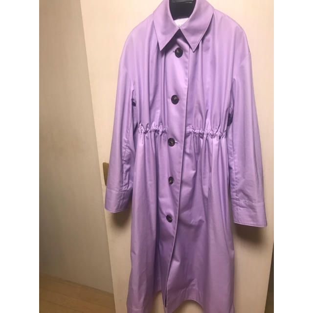 LE CIEL BLEU(ルシェルブルー)のルシェルブルー　drawstring  volume  coat36 レディースのジャケット/アウター(ミリタリージャケット)の商品写真