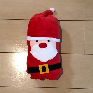 膝掛け　クリスマス　サンタ(毛布)